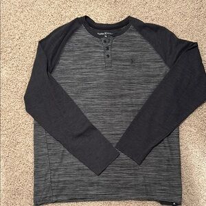 Hurley Men's Black Long Sleeve Shirt